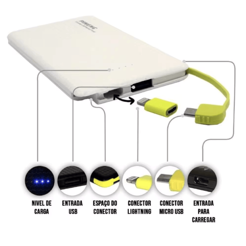 Carregador Portátil Ultra Power